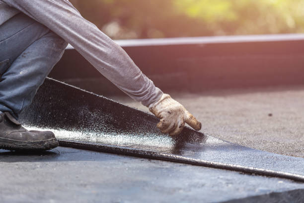 Professional Crawl Space Encapsulation technician working in Continental, OH